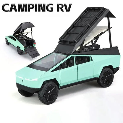Tesla Camping Cybertruck RV - MiniRevs